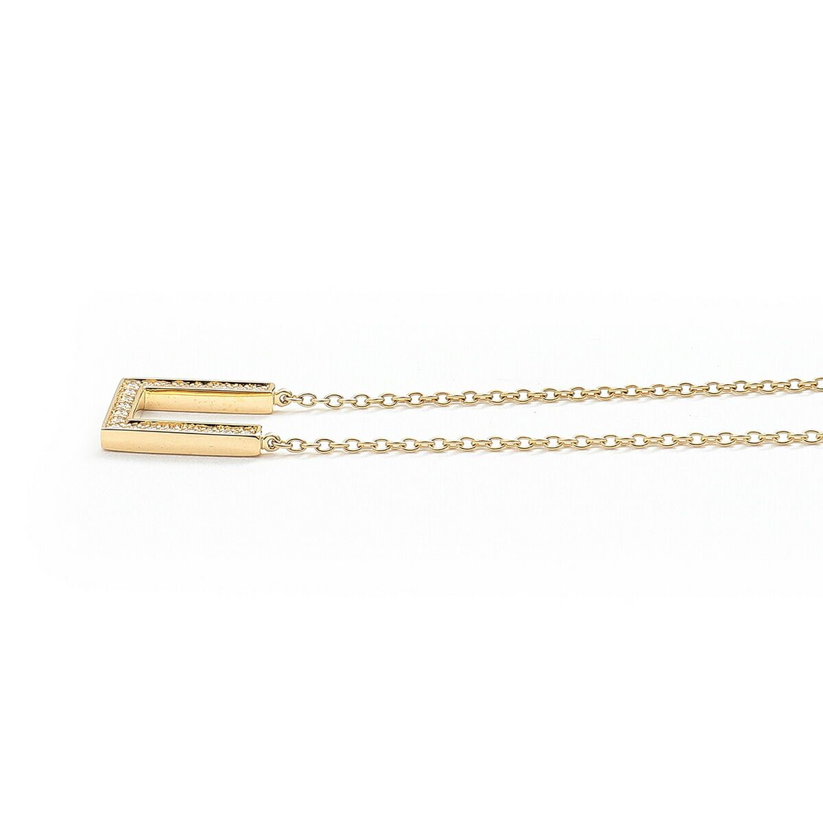 【TOM WOOD】Sleek Pendant Gold Diamondsネックレス TOM WOOD - 新品 トムウッド TOMWOOD ネックレス Sleek Pendant