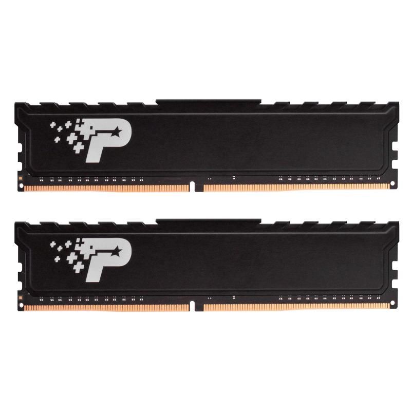 PATRIOT DDR4 2666MHz PC4-21300 CL19 ヒートシンク付 16GBx2枚組 ヒートシンク付 UDIMM