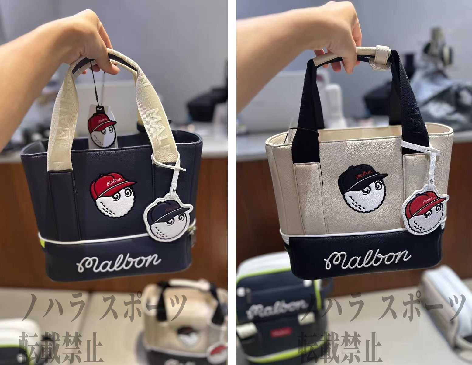 マルボンゴルフ カートバッグ トートバッグショルダーバッグMalbon
