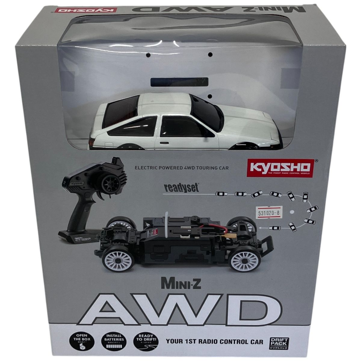 KYOSHO Mini-Z AWD レディセット SPRINTER TRUENO AE86 京商