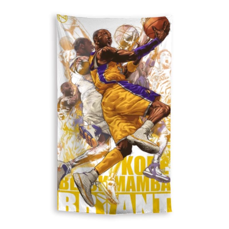 NBA コービ KOBE 大幅挂画 絵 壁飾り 壁掛け 装飾画 - メルカリ