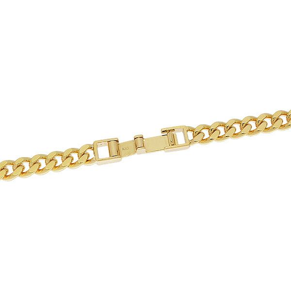 送料無料・返品可♪K18YG 2面シングル 喜平ネックレス 54.5cm 41.3g A  