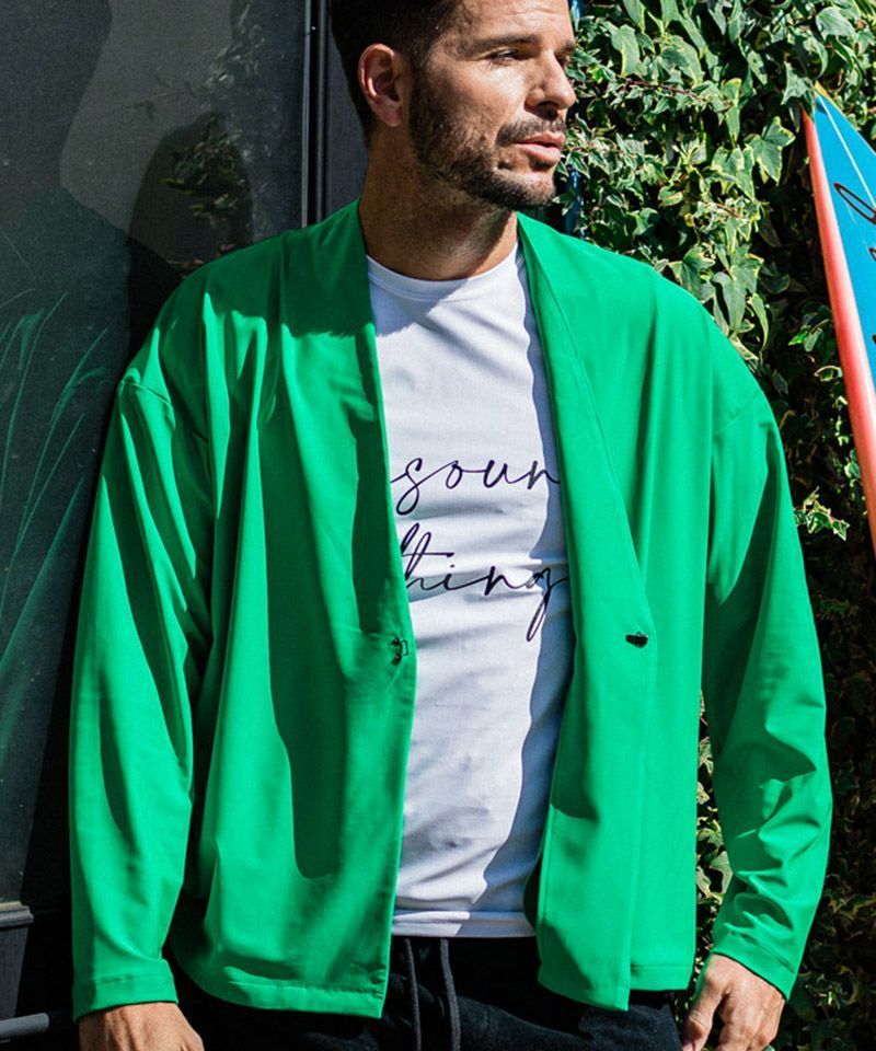 RESOUND リサウンドクロージング RUSH OVER NO COLLAR JK ラッシュガード ノー ジャケット RC 32 C 002