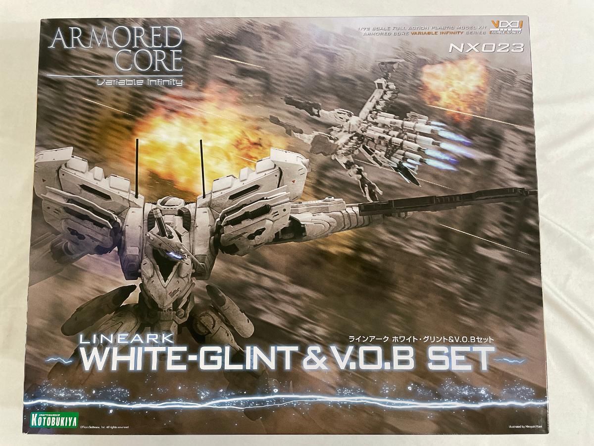 未開封 ラインアーク ホワイト グリント＆V.O.Bセット プラモデル