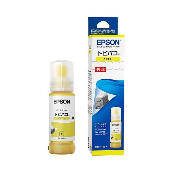 まとめ エプソンインクボトル トビバコ イエロー 70mL TOB-Y 1個 ×3セット