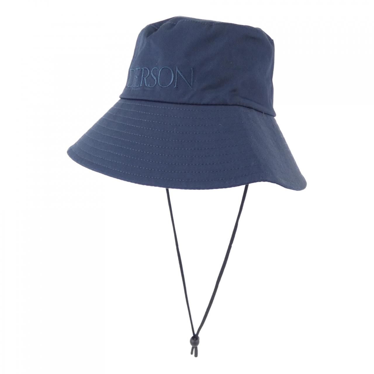 JW ANDERSON - ASYMMETRIC BUCKET HAT / アシンメトリー バケットハット (ブラック/グリーン) |  Confidence