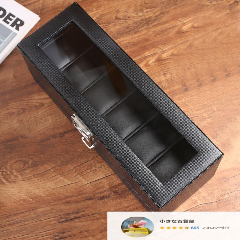腕時計収納ケース 腕時計収納ボックス ウォッチケース ケース 6本 時計 レザー 男女兼用 高品質 プレゼント