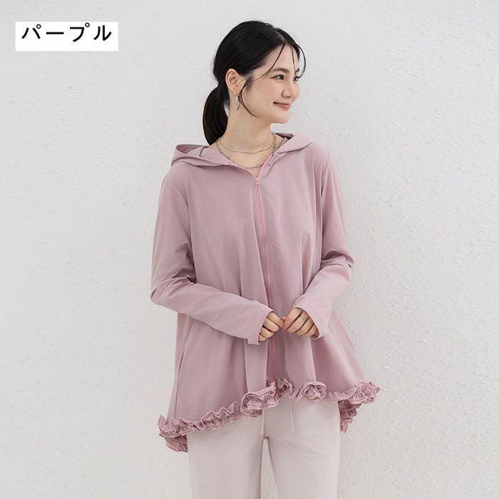 レディース フード付き