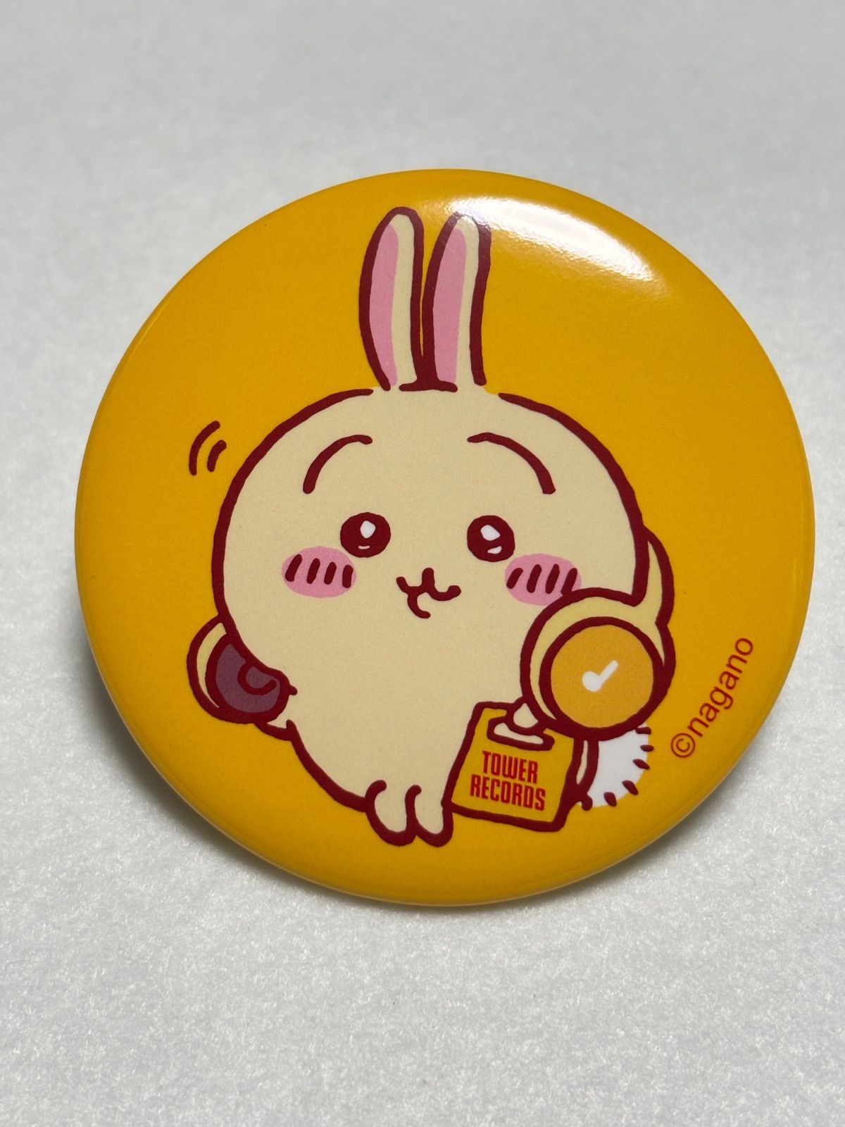 タワレコ タワーレコード 缶バッジ 缶バッヂ ちいかわ コラボ コラボグッズ｜ちいかわ × TOWER RECORDS コラボグッズ - TOWER