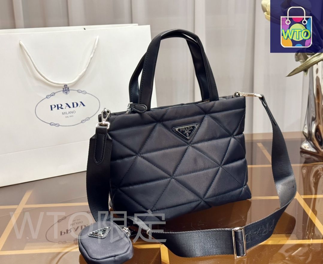 プラダ　2点セット　今月末 今日特価】Prada プラダ 組み合わせパック 三つの割引価格-WTO輸