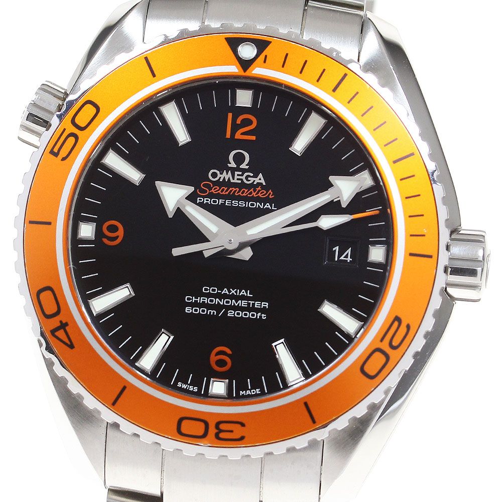 オメガ OMEGA 232.30.46.21.01.002 シーマスター プラネットオーシャン600M コーアクシャル クロノメーター 自動巻き メンズ良品箱・保証書付き_860377
