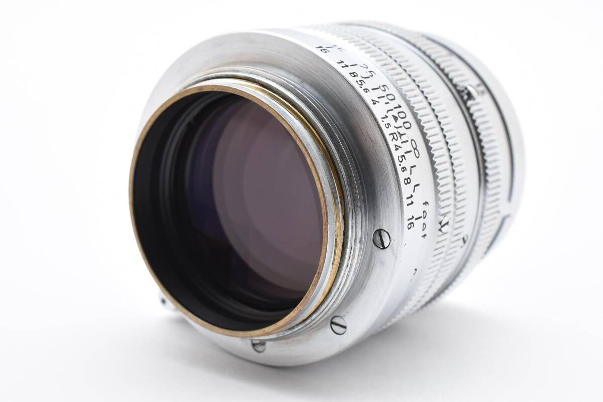 レンズ(単焦点) Ernst Leitz Wetzlar Summarit L 5cm f1.5 Leitz Summarit 5cm F1.5 修理記録 – レンズ修理なら日本レンズ協会