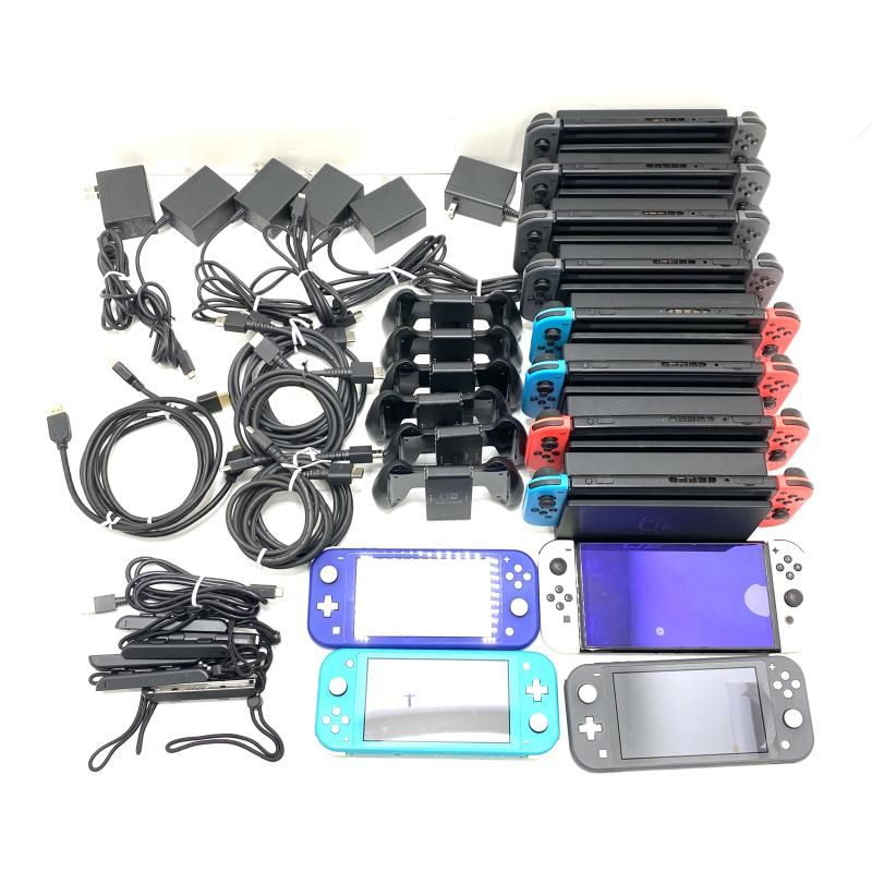 本体S ｼﾞｬﾝｸ Nintendo Switch Switch Lite ｽｲｯﾁ 本体12台まとめ 動作未 95 240095294064