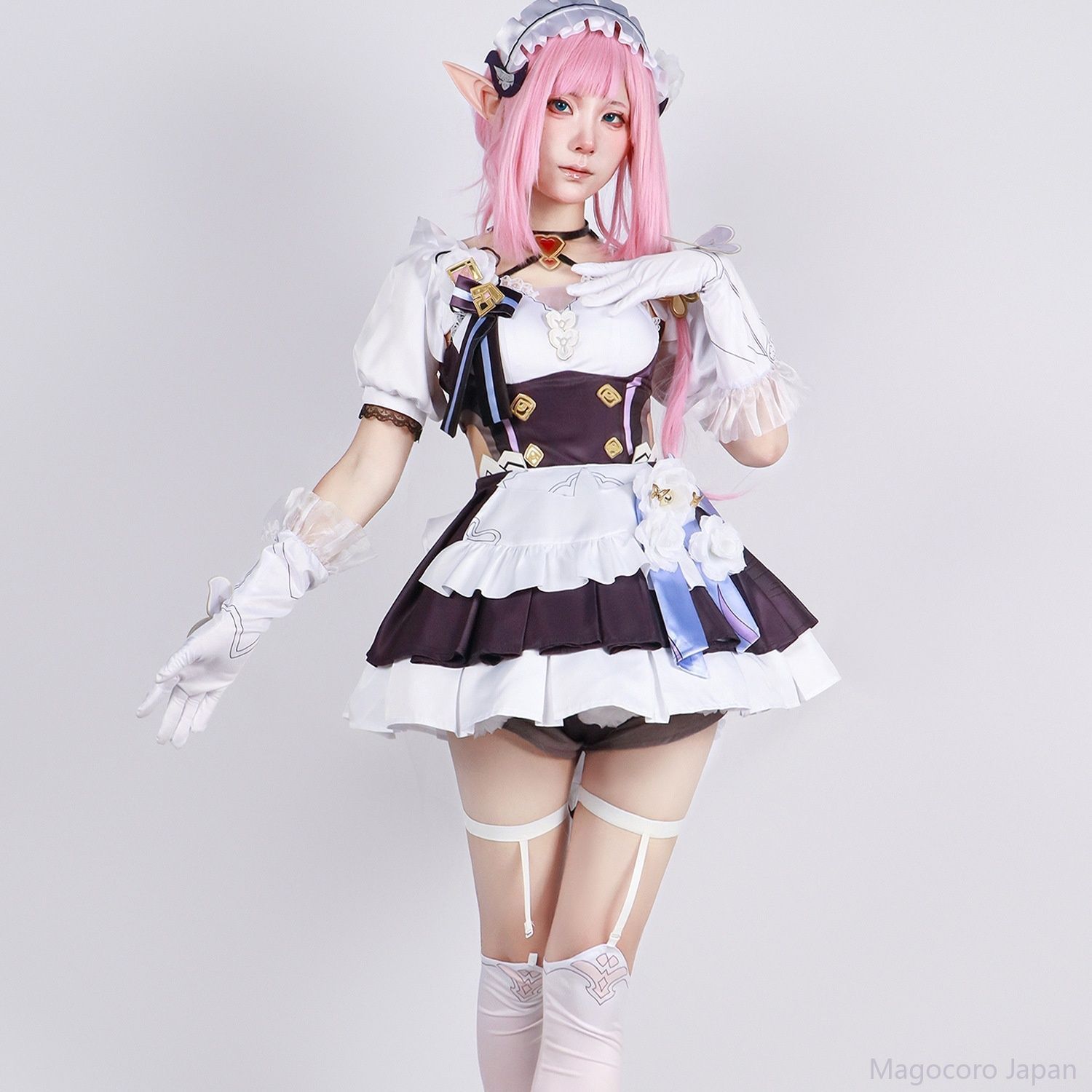 コスプレ衣装崩壊3rdエリシアゲームコスチュームメイド服アニメセット