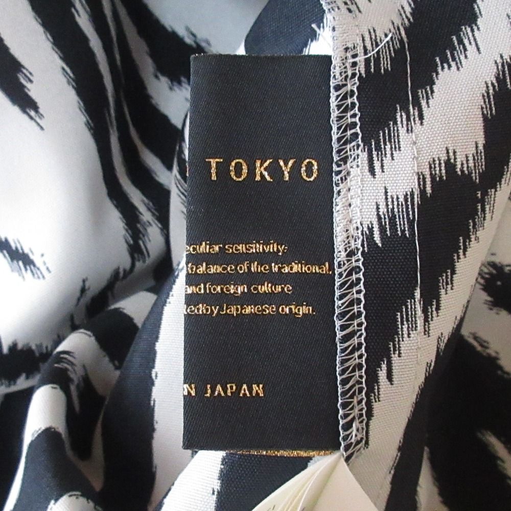 未使用 UNITED TOKYO ユナイテッドトウキョウ ゼブラ柄 ログ
