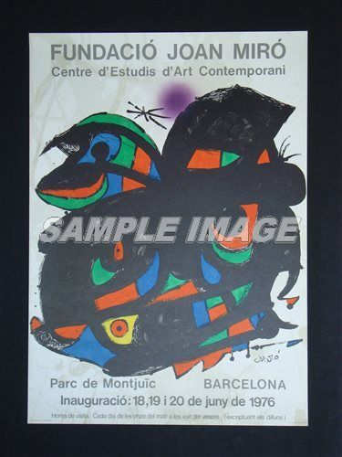 ジョアン・ミロ　リトグラフ　ポスター ジョアン・ミロ リトグラフ3 Joan Miro Lithographe Volume3