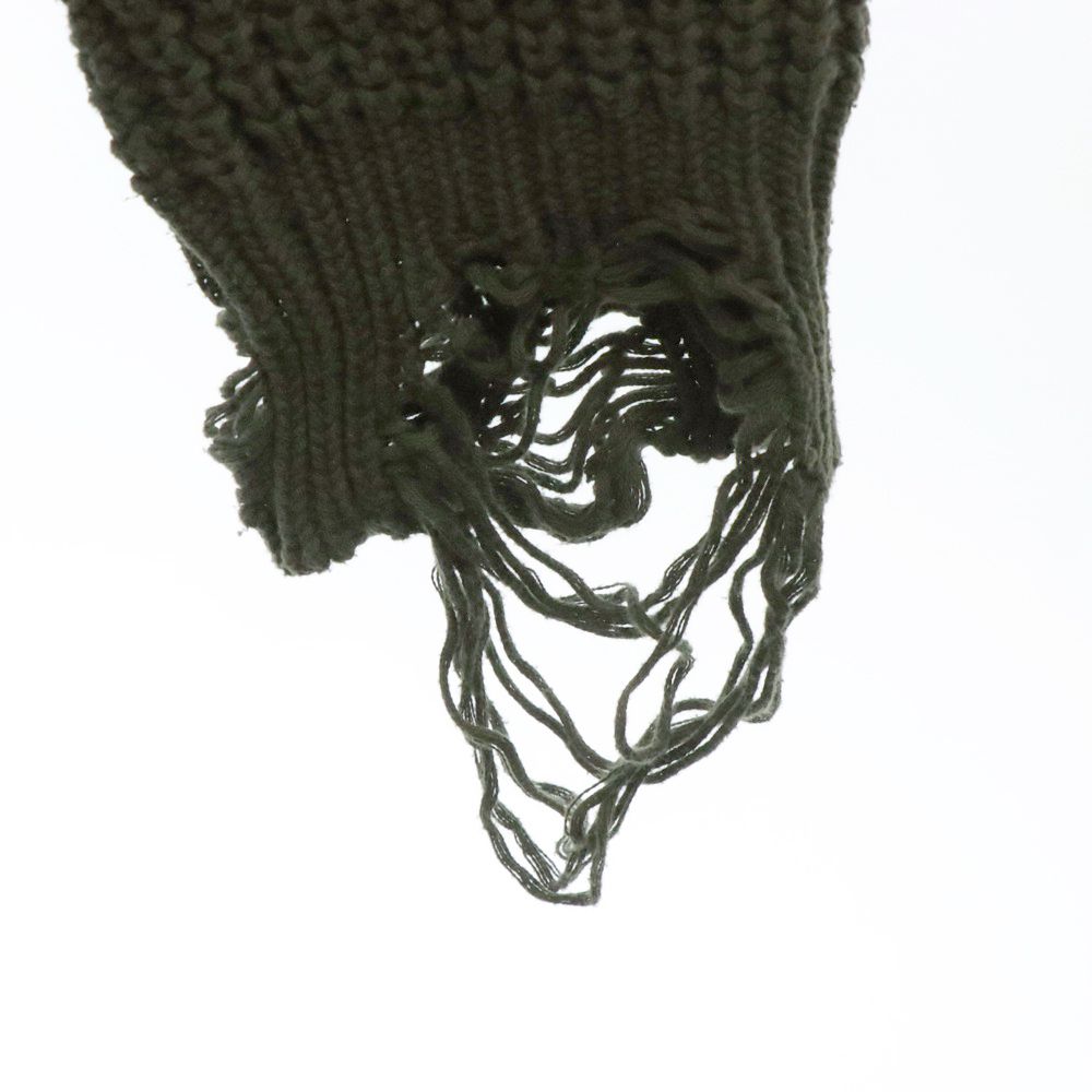 cvtvlist カタリスト CRASH KNIT クラッシュ加工プルオーパーニット セーター グリーン 220109RF01 cvtvlist (カタリスト) CRASH KNIT クラッシュ加工プルオーパーニット