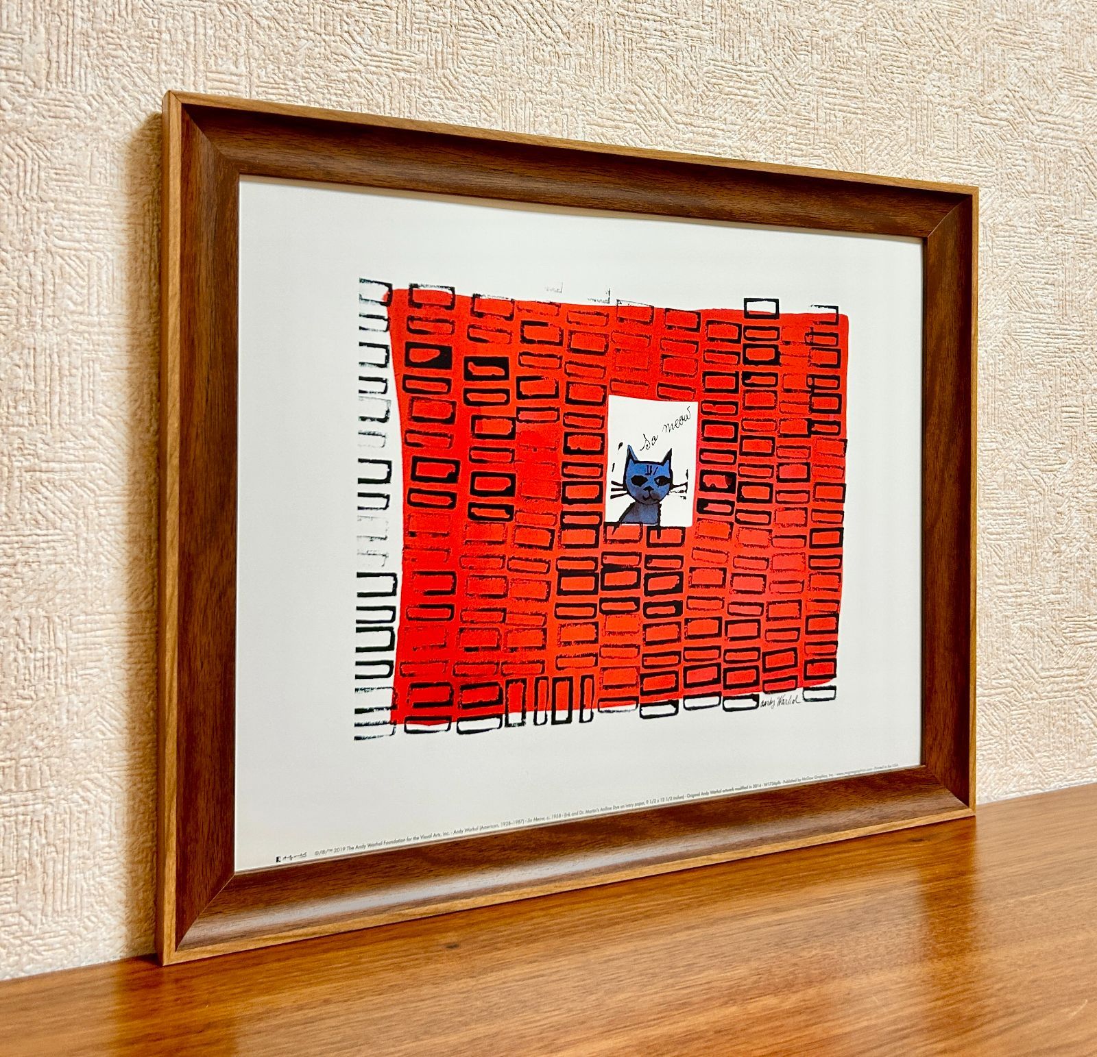 アンディーウォーホル ビンテージ ポスター 額縁付き 額縁付き] アンディ・ウォーホル「Shot Orange Marilyn,1964