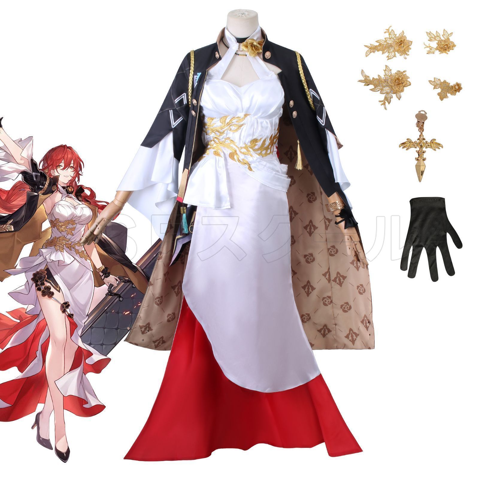 崩壊 スターレイル 姫子 ひめこ コスプレ衣装 崩壊 スターレイル ヒロイン Himeko コスプレ衣装 コスチューム ハロウィン クリスマス 制服