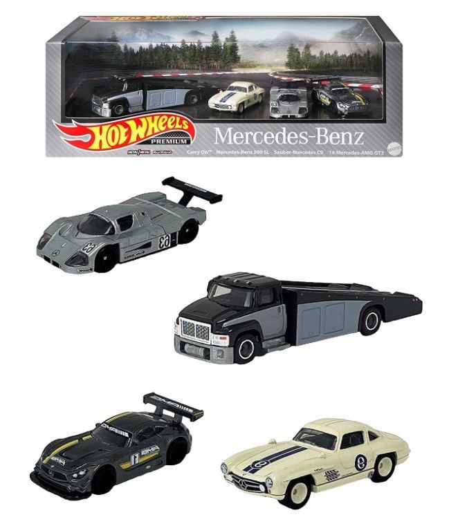 ホットウィール ベンツ セット ホットウィール メルセデス ベンツ プレミアム コレクターセット