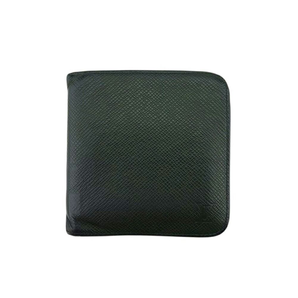 ルイ・ヴィトン LOUIS VUITTON 二つ折り財布 タイガ ポルトビエモネ
