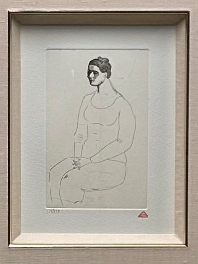 額付 真作 有元利夫 雲の誕生より ＮＯ12 銅版画 134|155 2002年作 印