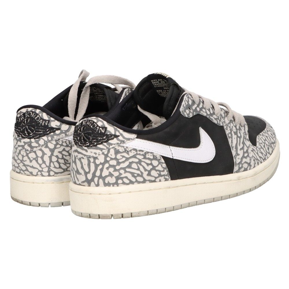NIKE (ナイキ) WMNS AIR JORDAN 1 RETRO LOW OG Black Cement CZ0775