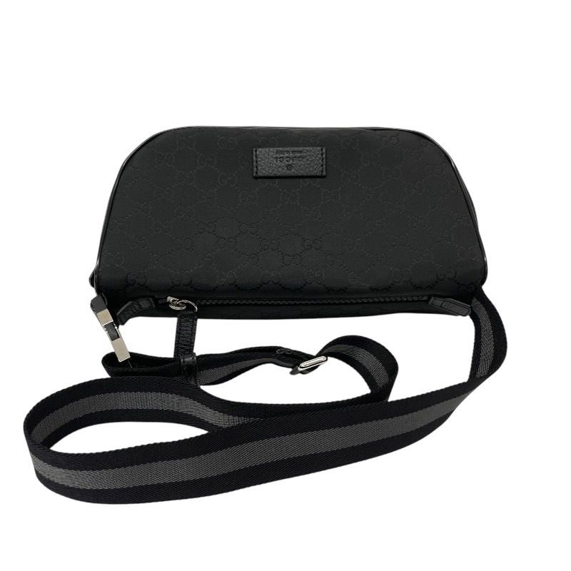 GUCCI】グッチ GGナイロン 2WAYバッグ 449182 ウエストバッグ メンズ  