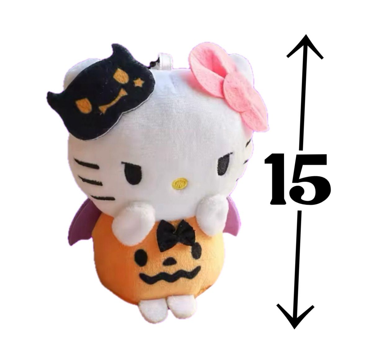 新品未使用】サンリオ ハロウィン ぬいぐるみ 3点セット キティ