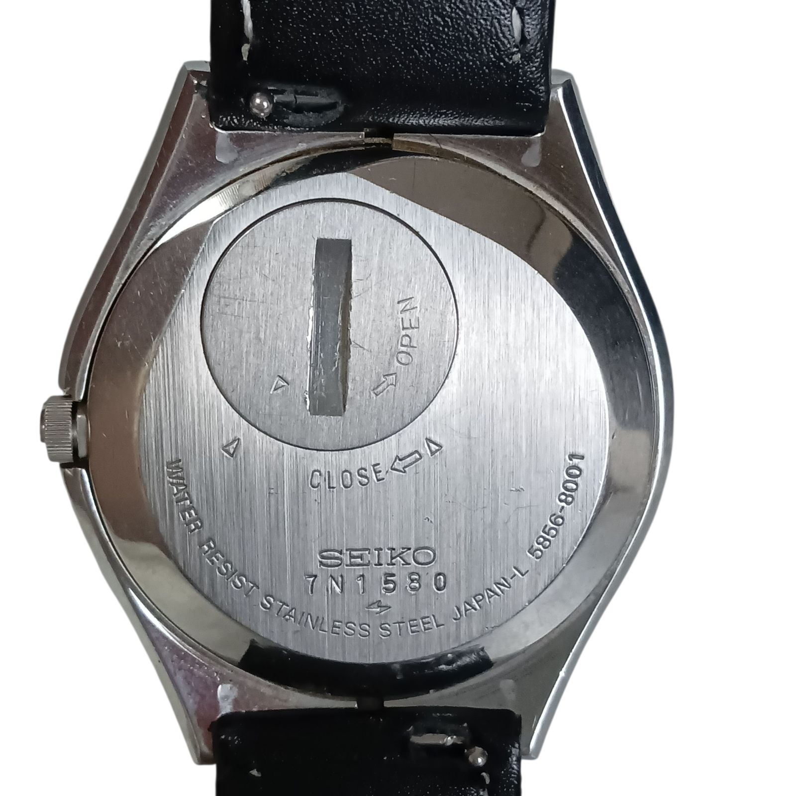 稼働 良品】919-1 SEIKO KING QUARTZ セイコー キング 5856-8001 