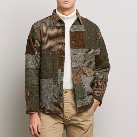 新品 RRL ダブルアールエル LIMITED EDITION Patchwork Tweed