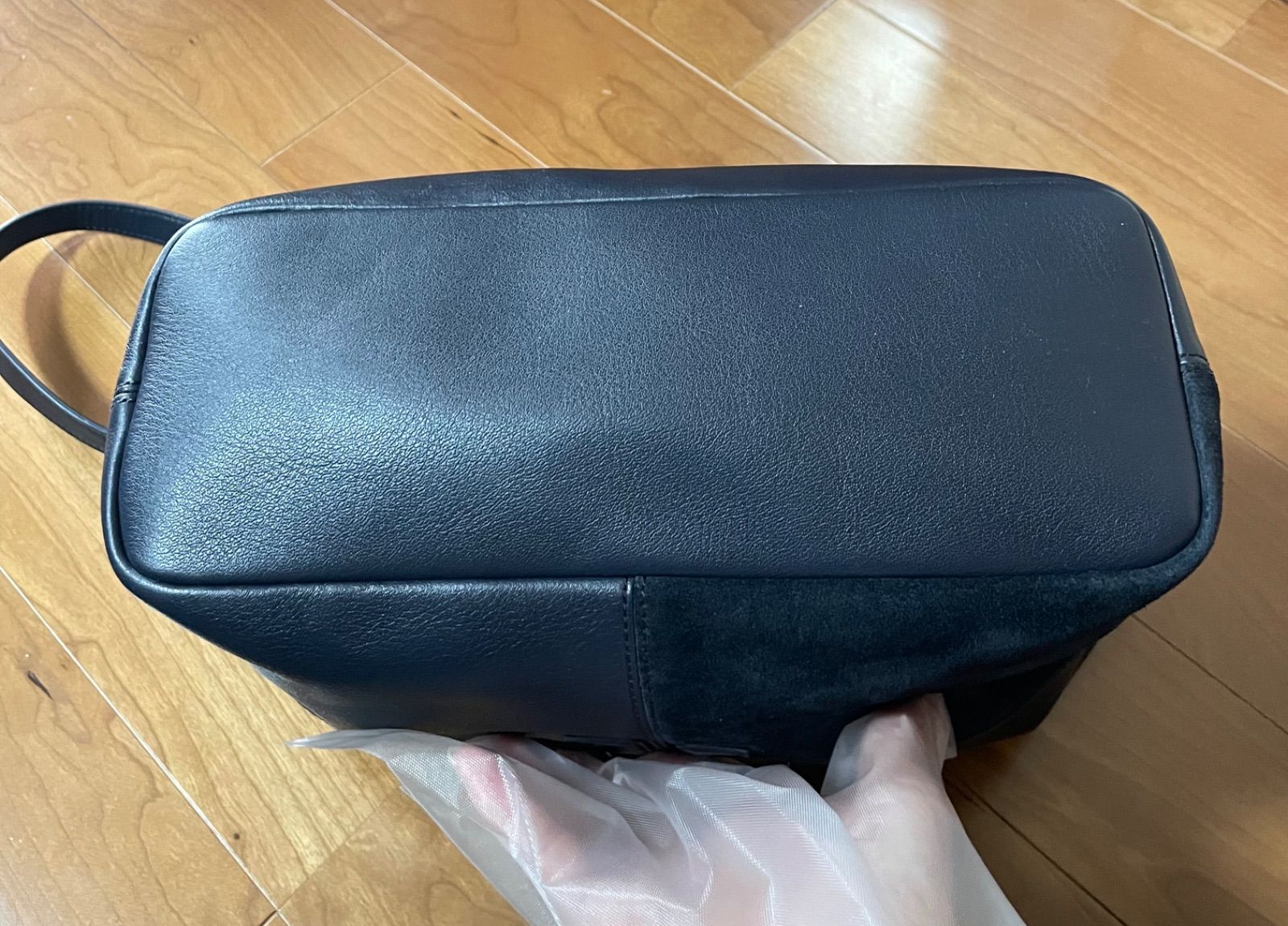 トリーバーチ ナタリー 2way レザー スエード ショルダー トート
