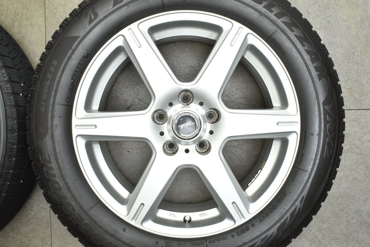 ブリヂストンホイール TOPRUN 17×7 +38 114.3 225⁄65 冬 DM-V2 4