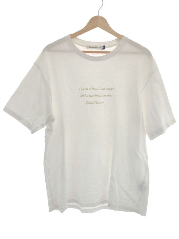 UNDER COVER アンダーカバー プリントTシャツ ホワイト 4