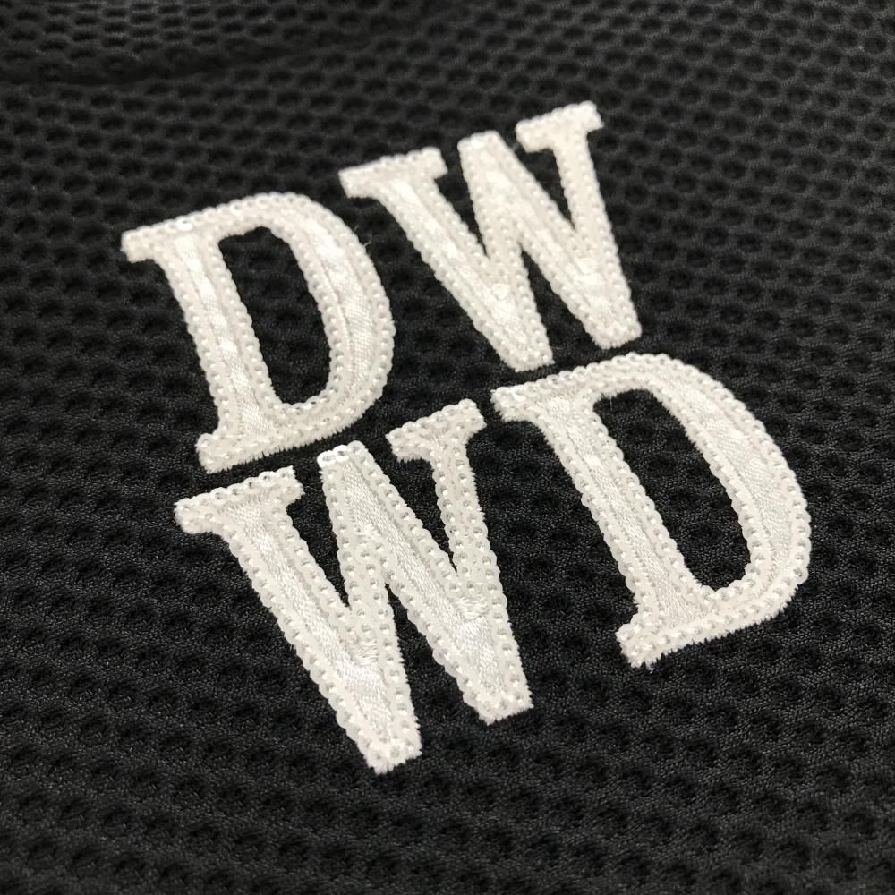 超 ダンスウィズドラゴン 長袖ハイネックシャツ 黒×白 ネックチビドラ レディース 3 L ゴルフウェア Dance With Dragon LLC-HASEGAWATOSO_COM