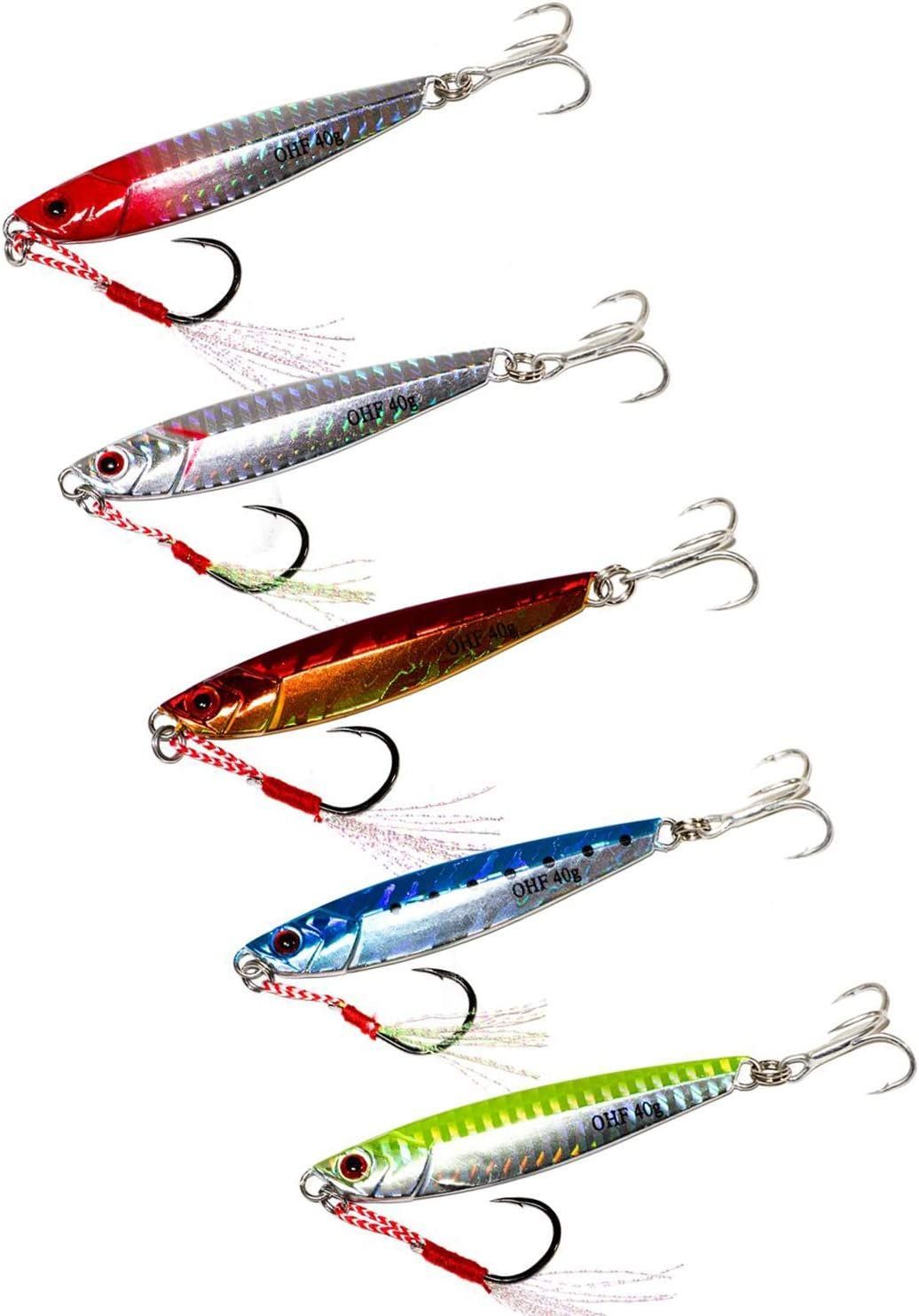 メルカリshops Ohf メタルジグ セット 30g 7 40g 8 40g5個セット