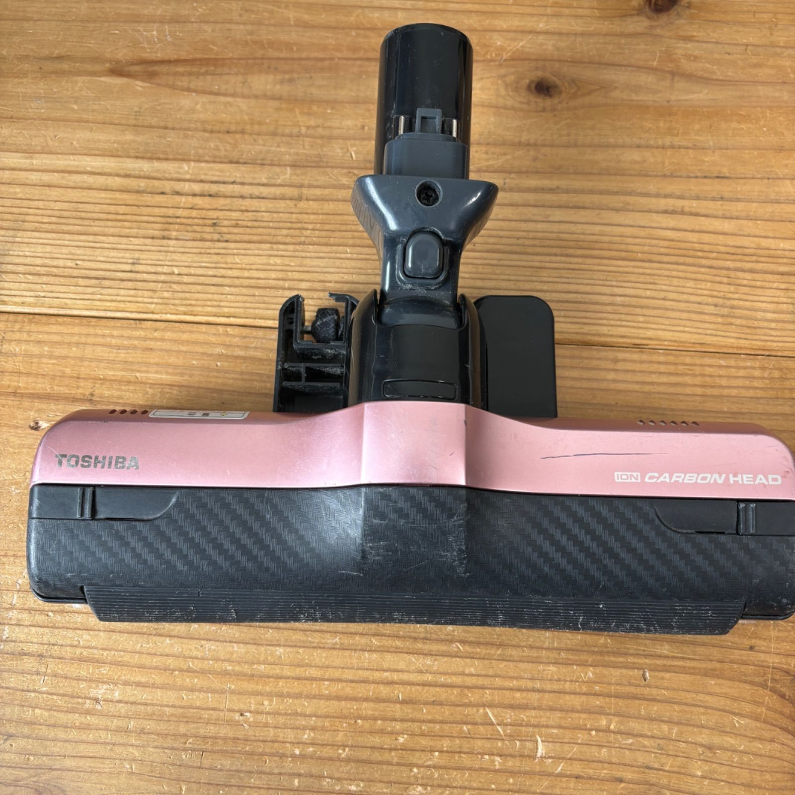 アンクゥ様専用【一部破損】東芝 （型番：VC-J3000　）　掃除機　ヘッド　回転ブラシ　床ブラシ　クリーナー　TOSHIBA　（色：黒　ブラック　桃色　ピンク　）