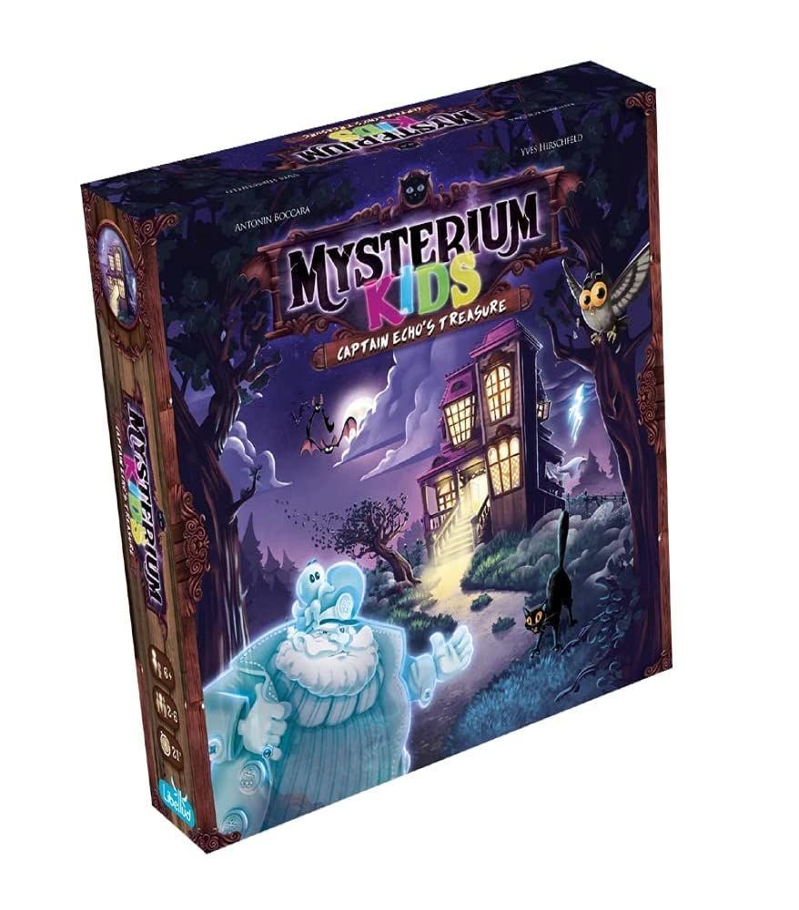 Mysterium Kids Captain Echoのトレジャーボードゲーム - 若い探偵のための魅惑的な協力ミステリーゲーム ファミリーゲームナイト 対象年齢6歳以上 2~6人用 プレイ時間21分 Libellud製