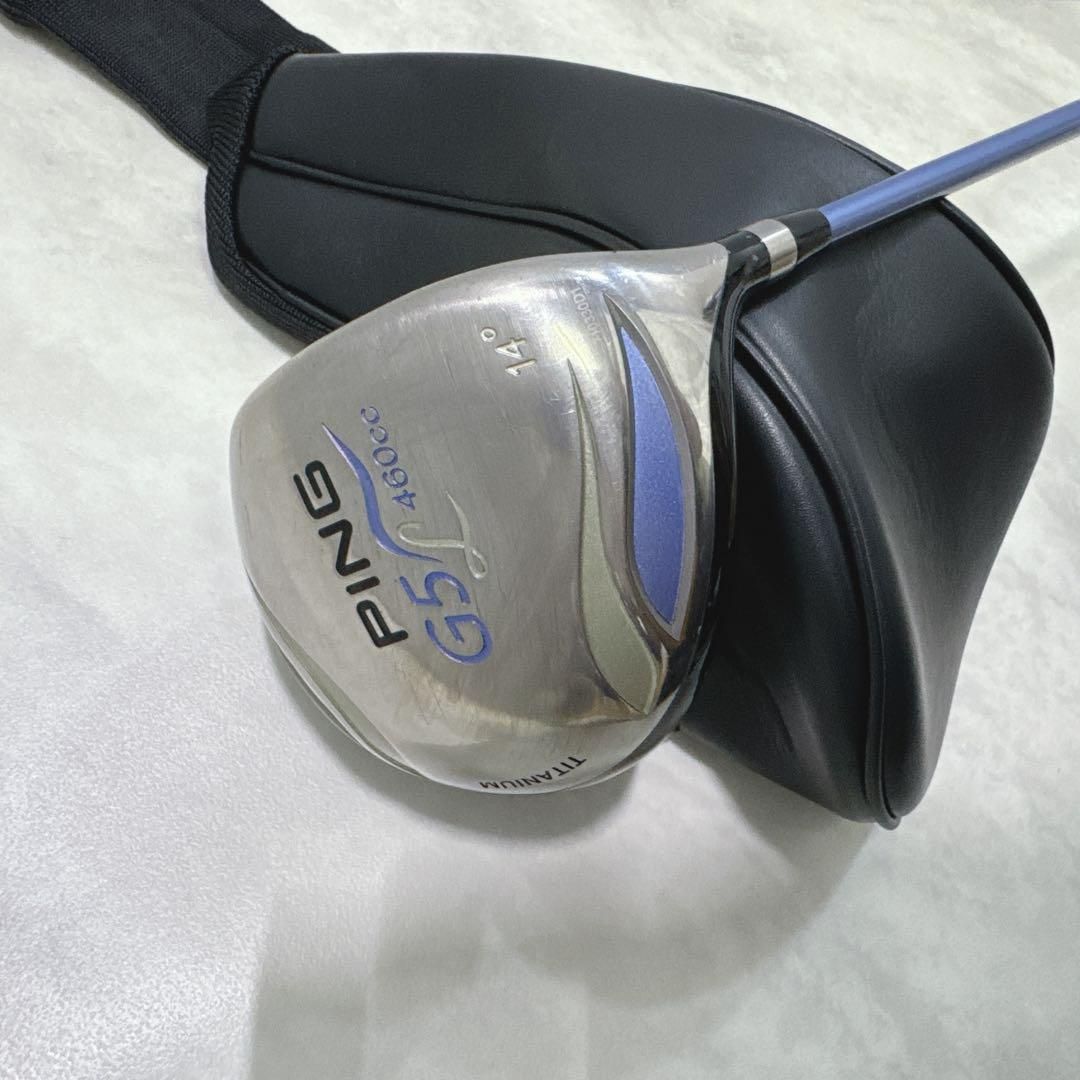 新品グリップ 良品 G5 L 460cc 14° レディース 右 ドライバー単品 新品グリップ 良品 G5 L 460cc 14° レディース 右 ドライバー単品