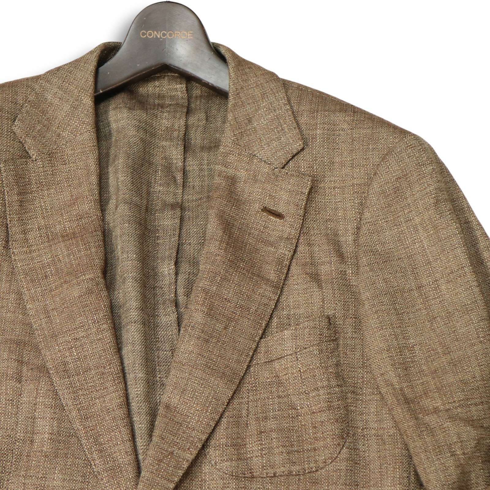 AQUOIBONISTE アクアボニスト 夏物 ジャケット ｌ 44 キュプラ AQUOIBONISTE アクアボニスト テーラードジャケット L グレー