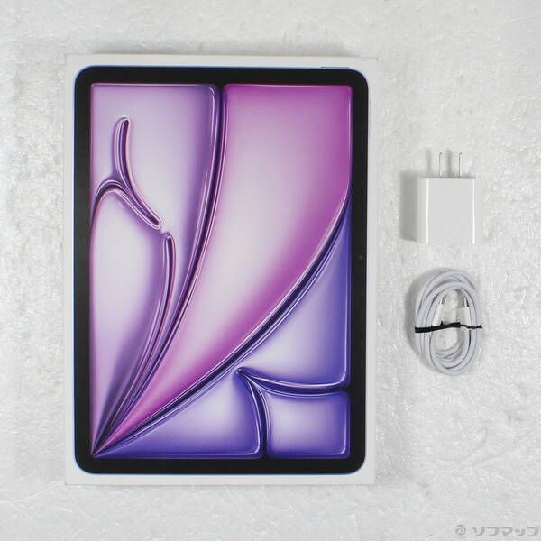 iPad air 第6世代 M2 Wi-Fiモデル 128GB パープル 訳あり タブレット