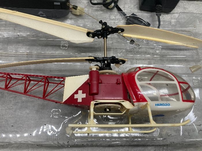 C3a HIROBO ヒロボー 電動ヘリコプター XRB 同軸反転方式室内用電動 ...