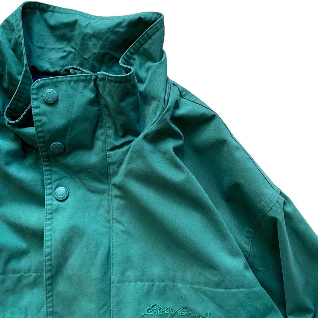 231215TAS6○ 90'S Eddie Bauer (M) Nylon Jacket ビンテージ vintage 