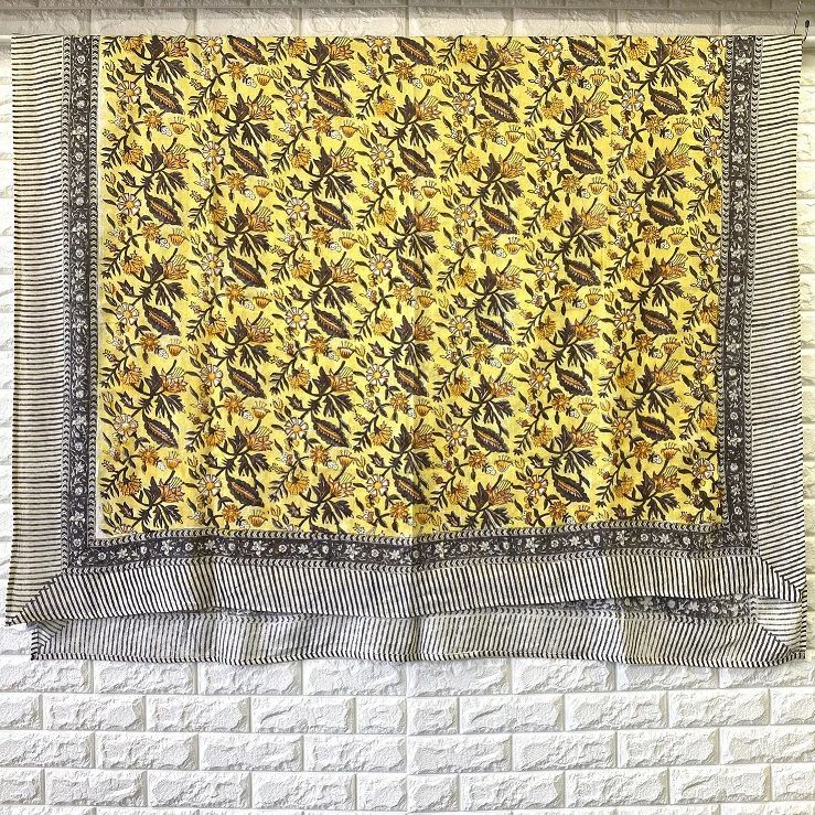 50's柄マルチカバー2枚 ブルーパレット