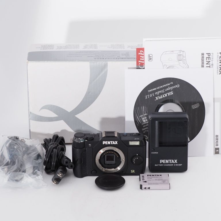 PENTAX ペンタックス ミラーレス一眼 Q7 ボディ ブラック Q7 BLACK
