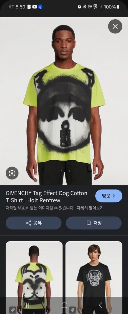 Givenchy(ジバンシィ) x チト グラフィティ プリント L オーバー