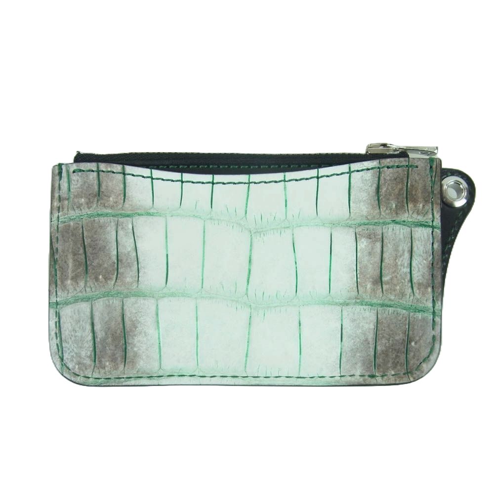 【新品】WILDSWANSワイルドスワンズ　グラウンダー　ヒマラヤクロコ 小銭入れ付き二つ折り財布《グラウンダー》クロコダイル