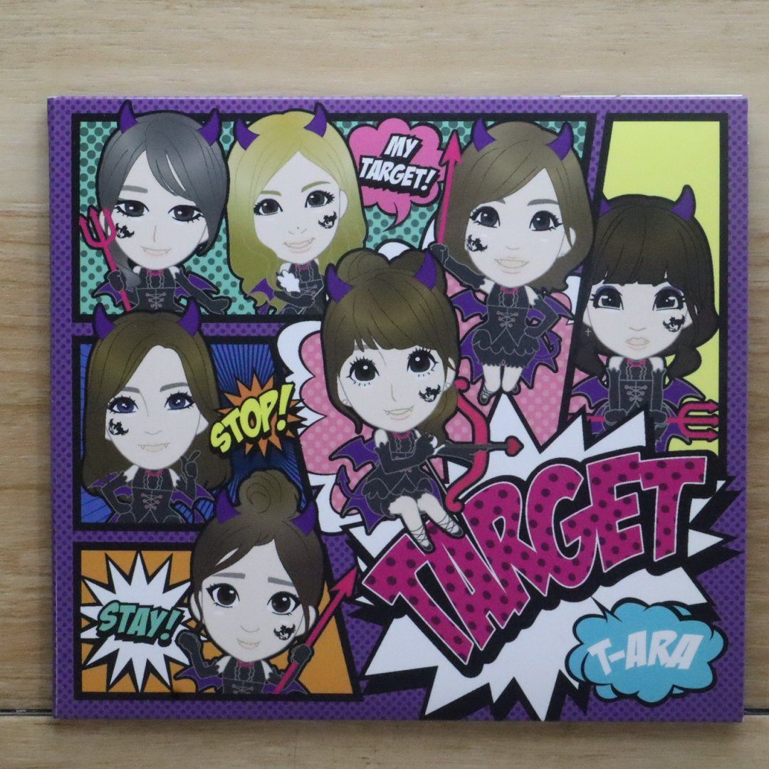 T-ARA/ティアラ/TARGET/CD DVD 国内盤CD☆ティアラ/Tiara□ TARGET (初回生産限定盤)(CD+DVD