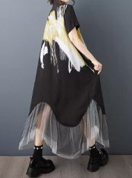 モード系 ニューデザイン プラスサイズ 個性 レディース 夏新作