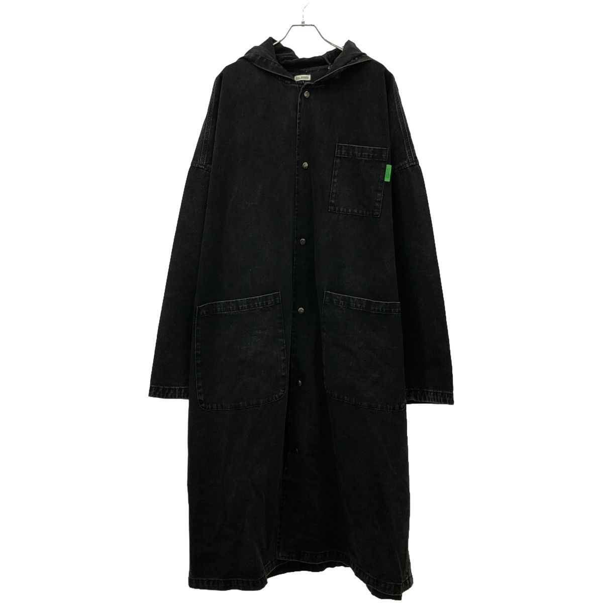 WILLY CHAVARRIA ウィリーチャバリア BIG DADDY HOODED COAT WASHED